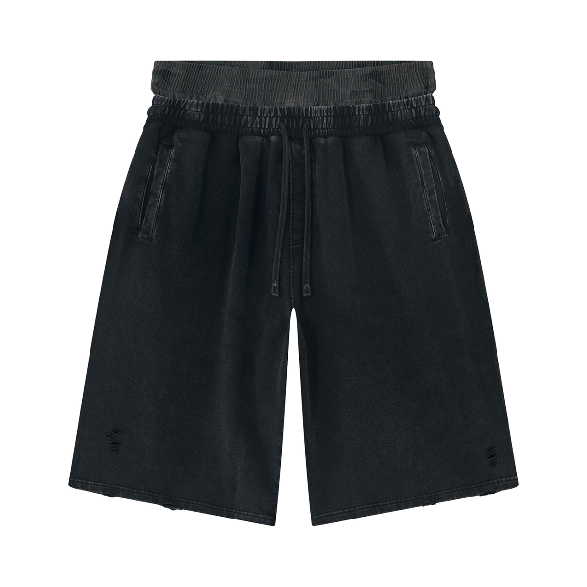 Vintage Wash Wide Leg Elevate Shorts
