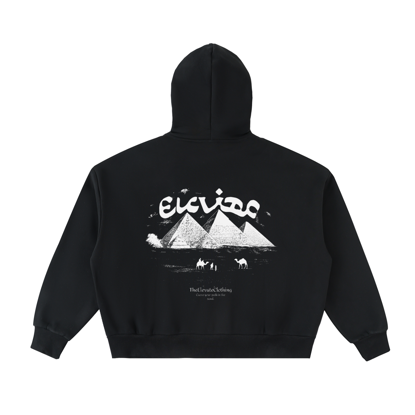 Fleeced Full-Zip 'Sands of Time' Elevate Hoodie