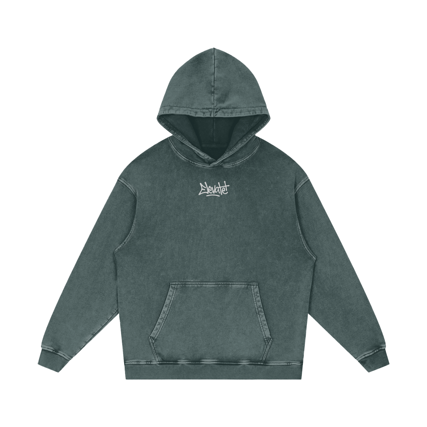 Washed Loose Cotton Elevate Hoodie