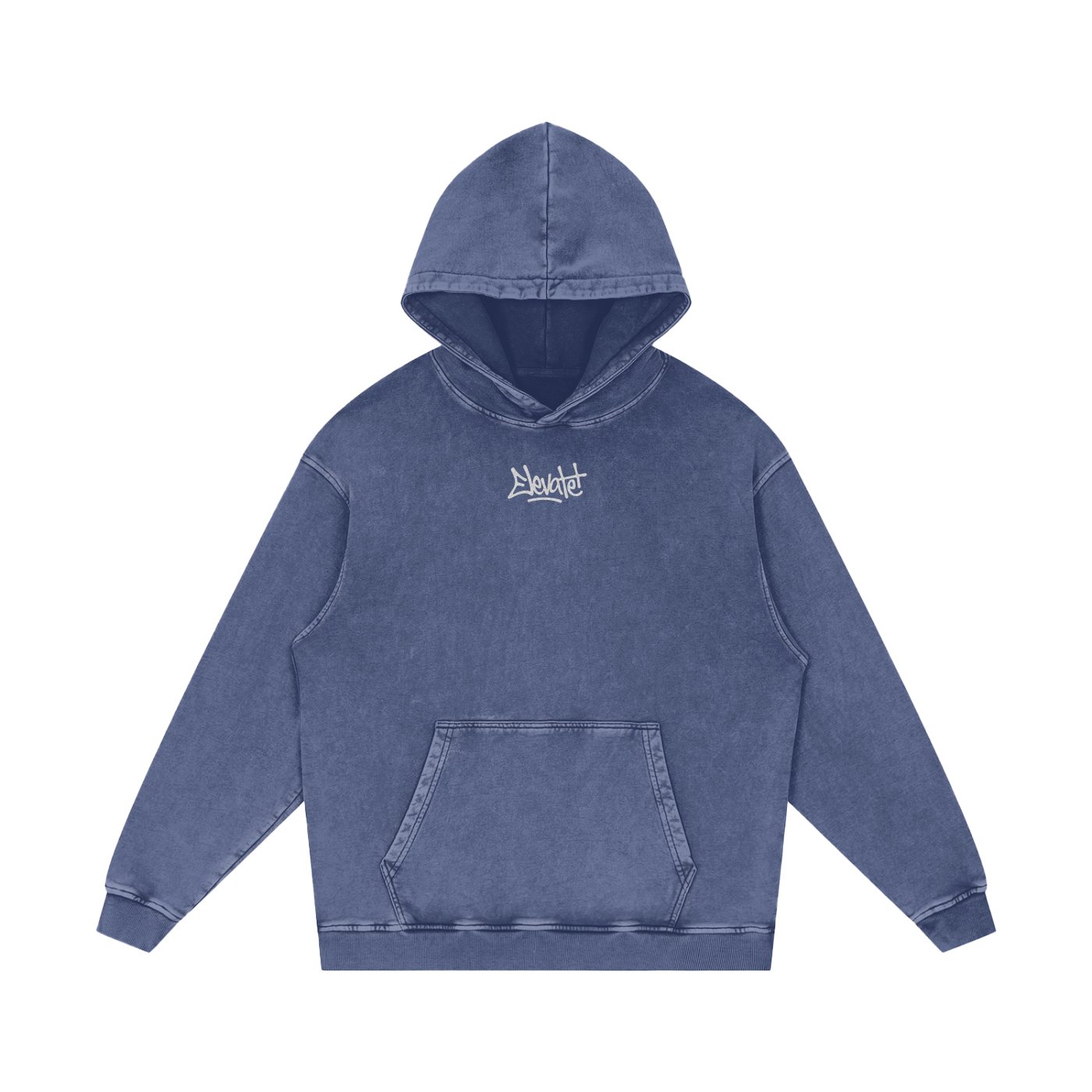 Washed Loose Cotton Elevate Hoodie