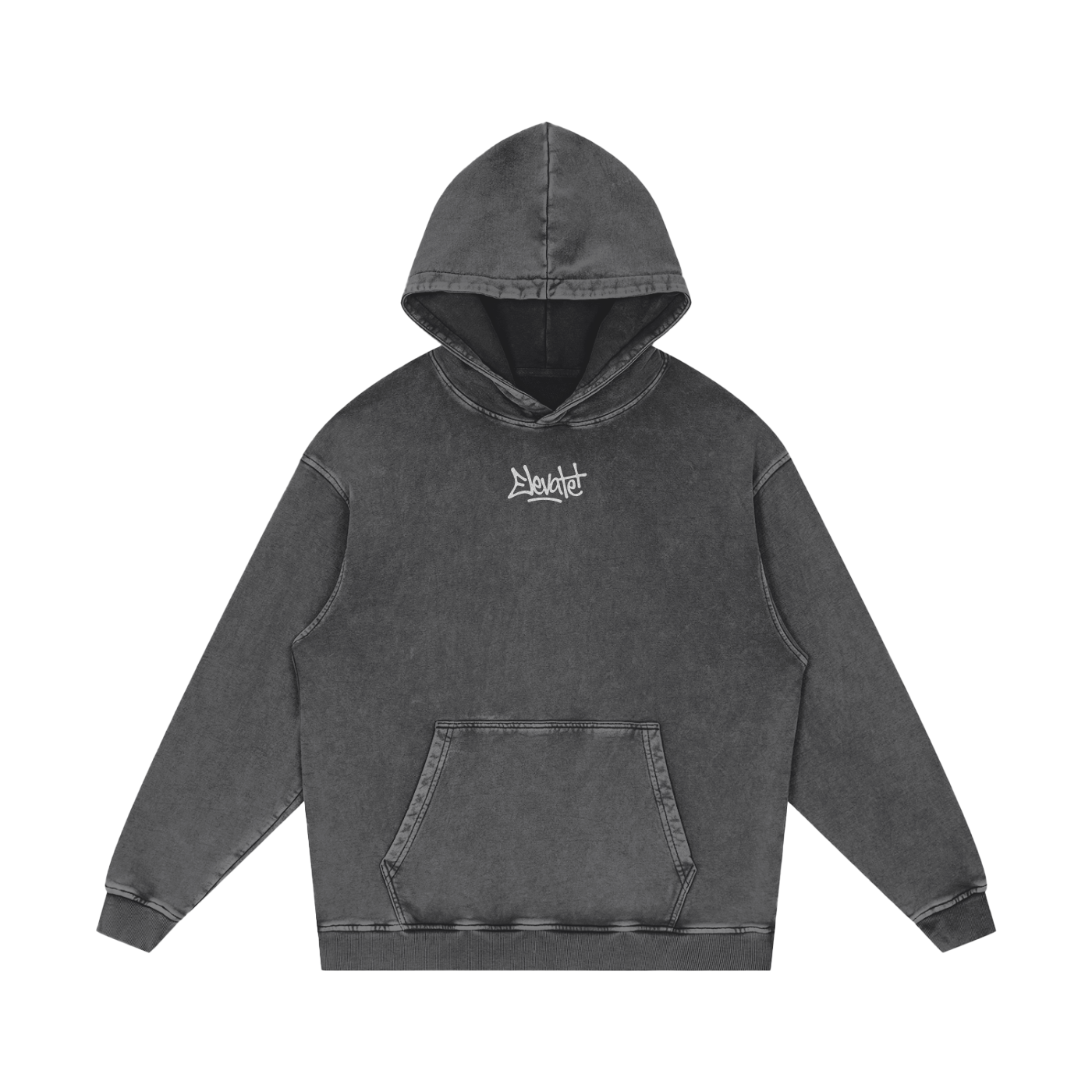 Washed Loose Cotton Elevate Hoodie